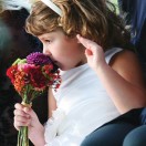 Flowergirl with Bouquet